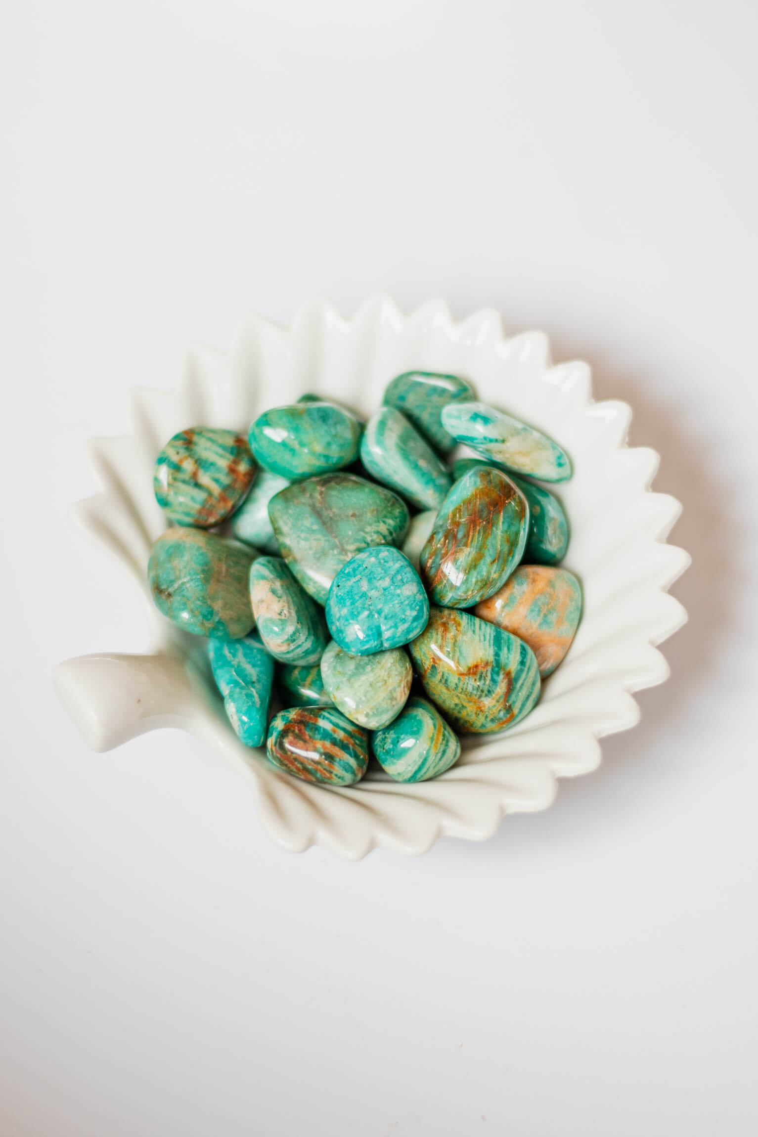 Amazonit szlifowany 2 cm