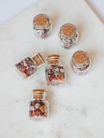 Buteleczka z kryształami na pewność siebie 3 cm